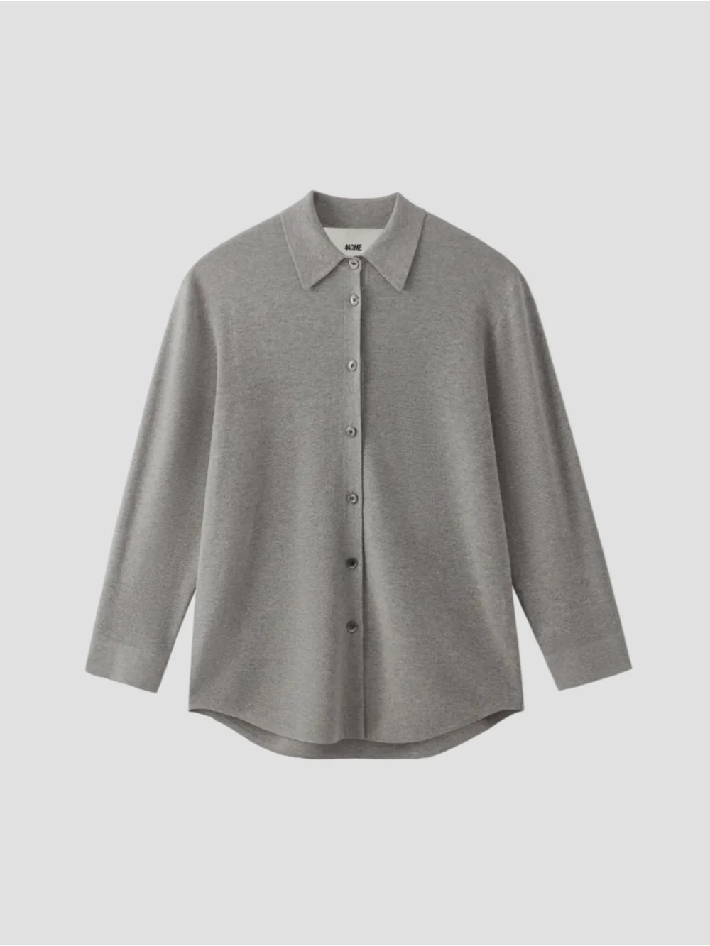 440ME CASHMERE SILK OVERSIZED KNIT SHIRT NWOT